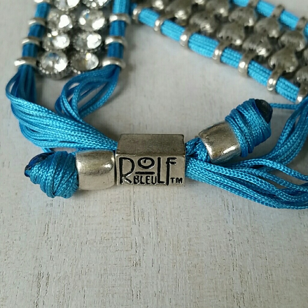 Rolf Bleu Drawstring Bracelet - image 4